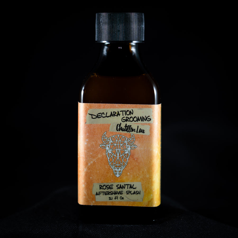 Rose Santal - Chatillon Lux Collaboration - Alcohol Aftershave Splash - 3.1 fl oz