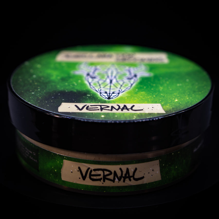 Vernal Shaving Soap - Milksteak Base - 4oz